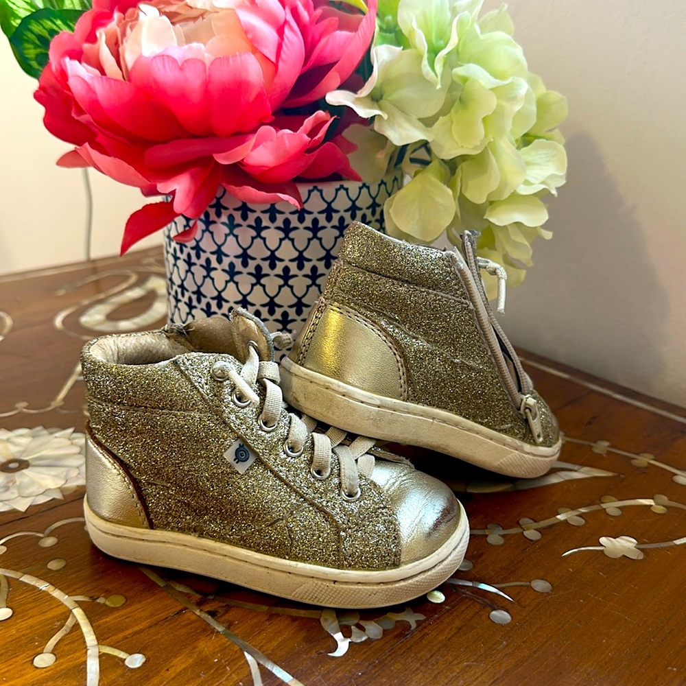 Old Soles size 22 Shimmering golden Kids' High-Tops